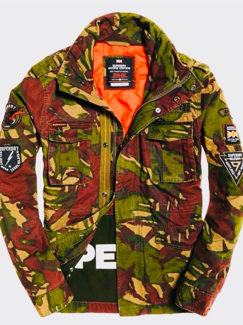 Superdry Hero Rookie Military Jacket - Picture 1 of 10